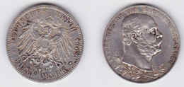 5 Mark Silbermünze Sachsen-Altenburg 1903 Regierungsjubiläum.(125333) - 2, 3 & 5 Mark Silver