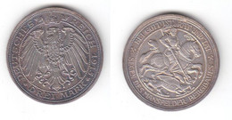 3 Mark Silber Münze Preussen Mansfelder Bergbau 1915 Jäger 115 (118901) - 2, 3 & 5 Mark Zilver