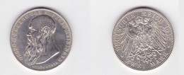 2 Mark Silber Münze Sachsen Meiningen Georg Auf Den Tod 1914 Stgl. (130906) - 2, 3 & 5 Mark Plata