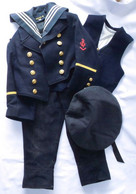 Seltene Matrosen Kinder Uniform Kriegsmarine Um 1930 (101326) - Divise