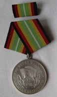 DDR Medaille Treue Dienste In Der Zivilverteidigung In Silber 275 B (132328) - GDR