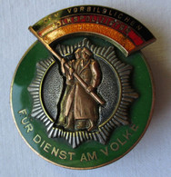 Medaille 'Ehrenzeichen Der Deutschen Volkspolizei' Mit Verleihungsnr. (136162) - GDR
