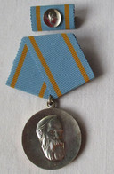 DDR Orden Friedrich-Engels-Preis In Silber Im Etui Bartel 42 D (111884) - GDR
