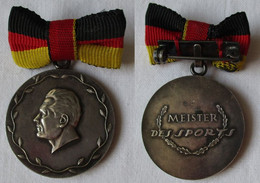 DDR Medaille Meister Des Sports 900er Silber Im Etui Bartel 72 B (142918) - RDA