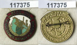 Emaillierte DDR Medaille Berg- Und Hüttenwesen (117375) - RDA