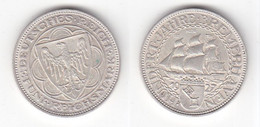 5 Mark Silber Münze 100 Jahre Bremerhaven 1927 A Jäger 326 (118906) - Andere & Zonder Classificatie