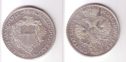 1 Taler Zu 48 Schilling Silber Münze Lübeck 1752 (105272) - Taler Et Doppeltaler