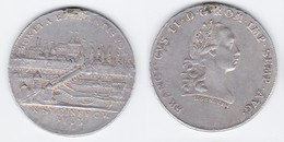 1 Konventionstaler Silber Münze Regensburg Stadtansicht 1793 (118025) - Taler Et Doppeltaler
