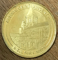 85 NIEUL-SUR-L'AUTISE ABBAYE SAINT-VINCENT MDP 2015 MÉDAILLE MONNAIE DE PARIS JETON TOURISTIQUE MEDALS COINS TOKENS - 2015