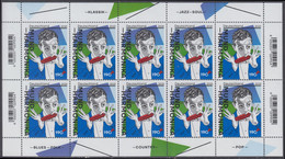 !a! GERMANY 2021 Mi. 3601 MNH SHEET(10) - Harmonica - 2021-…