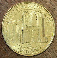 85 ABBAYE DE MAILLEZAIS MDP 2015 MÉDAILLE SOUVENIR MONNAIE DE PARIS JETON TOURISTIQUE MEDALS COINS TOKENS - 2015