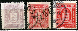 Denmark,official Stamps Used,as Scan - Dienstzegels