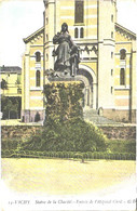 France:Vichy, Charite Monument, Civil Hospital Entrance, Pre 1940 - Monuments