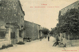 Salles D'aude * Avenue De Fleury * Villageois - Salleles D'Aude