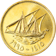 Monnaie, Kuwait, Jabir Ibn Ahmad, 10 Fils, 1995/AH1415, FDC, Nickel-brass, KM:11 - Koweït