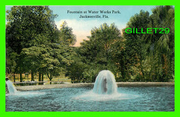 JACKSONVILLE, FL - FOUNTAIN AT WATER WORKS PARK - PUB BY THE H. & W.B. DREW CO - - Jacksonville