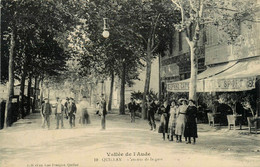 Quillan * Avenue De La Gare * Grand Café Hôtel Du Sport * Villageois - Andere & Zonder Classificatie