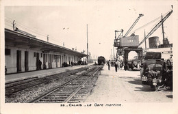 62-CALAIS- LA GARE MARITIME - Calais