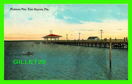 FORT MEYERS, FL - PLEASURE PIER - ANIMATED - PUB BY THE H. & W.B. DREW CO - - Fort Myers