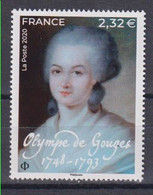 Año 2020 Nº 5408 Olympe DeGouges - Neufs