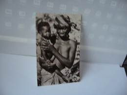 41. SOUDAN  AFRIQUE AFRICA FEMME ET ENFANT BAMBARA CPSM  FORMAT CPA EDITIONS CARNAUD FRERES DAKAR - Soudan