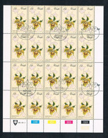 1981 Venda South Africa North Province - Eulophia Fridericii - 15 Cents Orchids/Plants/Flowers/Nature  Sheet Of 20  MNH - Venda