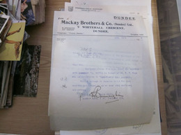 Dundee Mackay Brothers Co Dundee Ltd 1931 - Royaume-Uni