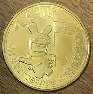 86 FUTUROSCOPE LAPIN COSMONAUTE MDP 2015 MÉDAILLE SOUVENIR MONNAIE DE PARIS JETON TOURISTIQUE MEDALS COINS TOKENS - 2015