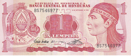 BILLETE DE HONDURAS DE 1 LEMPIRA AÑO 1992 SIN CIRCULAR (UNCIRCULATED) (BANKNOTE) - Honduras