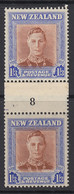 New Zealand, CP MC2r, MLH Counter Coil Number Pair (pencil ID) - Ongebruikt