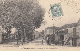 Montaigu.  Rue De La Fontaine - Montaigu De Quercy