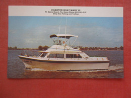 Deep Sea Fishing   Charter Boat Mary III      Fort Myers Beach  Florida  Ref 4820 - Fort Myers