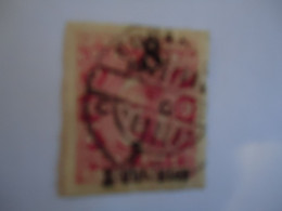 COCHIN  INDIA  USED   STAMPS   KING  OVERPRINT  WITH POSTMARK - Cochin