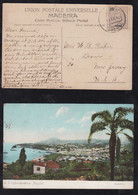 Portugal FUNCHAL 1910 Picture Postcard MADEIRA To DOREN USA - Funchal