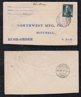 Portugal FUNCHAL 1947 Airmail Cover To MITCHELL USA - Funchal