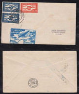 Portugal HORTA 1939 FFC First Flight Airmail Cover To NEWARK USA - Horta