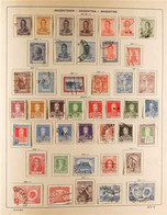 LATIN AMERICA COLLECTION 1840's-1930's. A Delightful, ALL DIFFERENT Mint & Used Collection With Useful Air Post Ranges T - Otros & Sin Clasificación