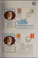 "THE LIFE AND TIMES OF QUEEN VICTORIA" 1987-1997 Collection Of Over 100 All Different Special Queen Victoria Matching Il - Unclassified