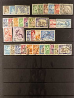 1937-51 FINE USED Complete Collection, SG 13/46, Plus 1939-48 ½a Shade. (35 Stamps) For More Images, Please Visit Http:/ - Aden (1854-1963)