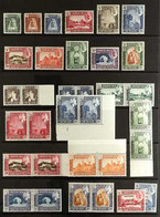 1942-63 FINE MINT COLLECTION Including Seiyun 1942 Set, 1954 Set In Nhm Pairs And 1964 Set Of 3, Hadhramaut 1942-46 Set  - Aden (1854-1963)