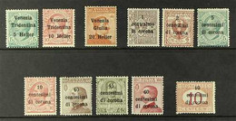 OCCUPATION OF AUSTRIAN TERRITORY Mint Selection Including 1918 (Dec) Venezia Tridentina 5h And 10h, 1919 "centisimi Di C - Unclassified