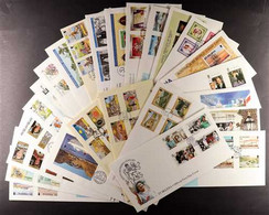 1996-99 ILLUSTRATED FIRST DAY COVERS A Lovely Pristine Range Of Unaddressed Sets And Miniature Sheets, Incl. 1997 Weddin - Sainte-Hélène