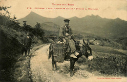 Quillan * Sur La Route De Carach * Type De La Montagne * Homme Sur Son âne - Andere & Zonder Classificatie