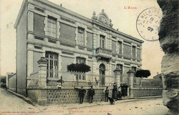 Vinassan * école Des Filles * Route * Villageois - Autres & Non Classés