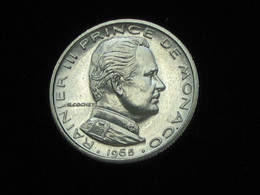 MONACO - 50 Centimes 1965 - Rainier III Prince De Monaco **** EN ACHAT IMMEDIAT **** - 1949-1956 Franchi Antichi