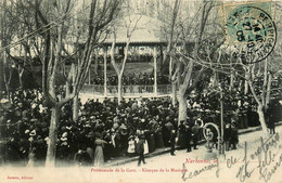 Narbonne * La Promenade De La Gare * Le Kiosque à Musique * Fête Folklore - Narbonne