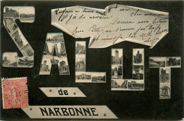 Narbonne * Un Salut De La Commune * Souvenir * Multivues - Narbonne