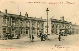 Narbonne * Vue Sur La Gare * Le Parvis * Diligence - Narbonne