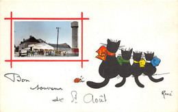 36-SAINT-AOÛT - BON SOUVENIR DE ST- AOUT - Sonstige & Ohne Zuordnung