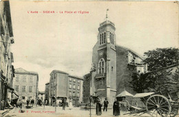 Sigean * La Place De L'église - Sigean